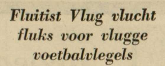 Mooiste krantenkop ooit.